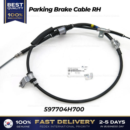 ⭐Genuine⭐ Parking Brake Cable RH 597704H700 for Hyundai H1 Grand Starex