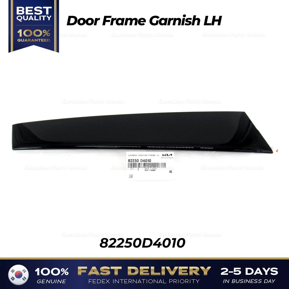 ⭐Genuine⭐ Door Frame Garnish LH 82250D4010 for Kia Optima
