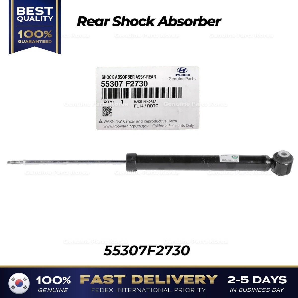 ⭐Genuine⭐ Rear Shock Absorber 55307F2730 for Hyundai Elantra