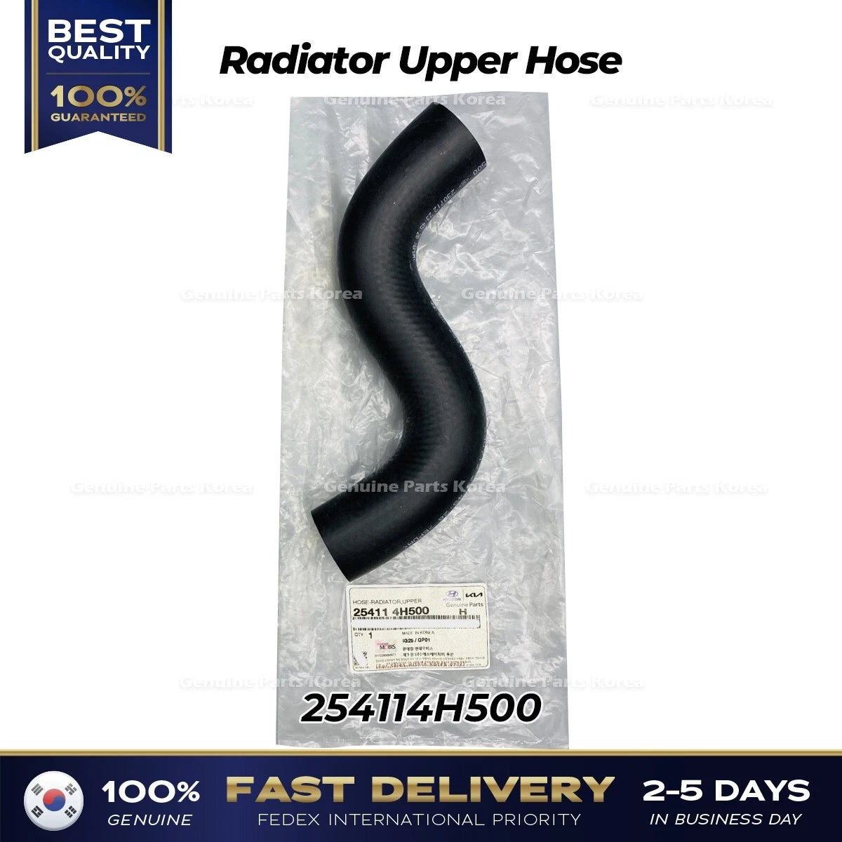 ⭐Genuine⭐ Radiator Upper Hose 254114H500 for Hyundai H1 Grand Starex