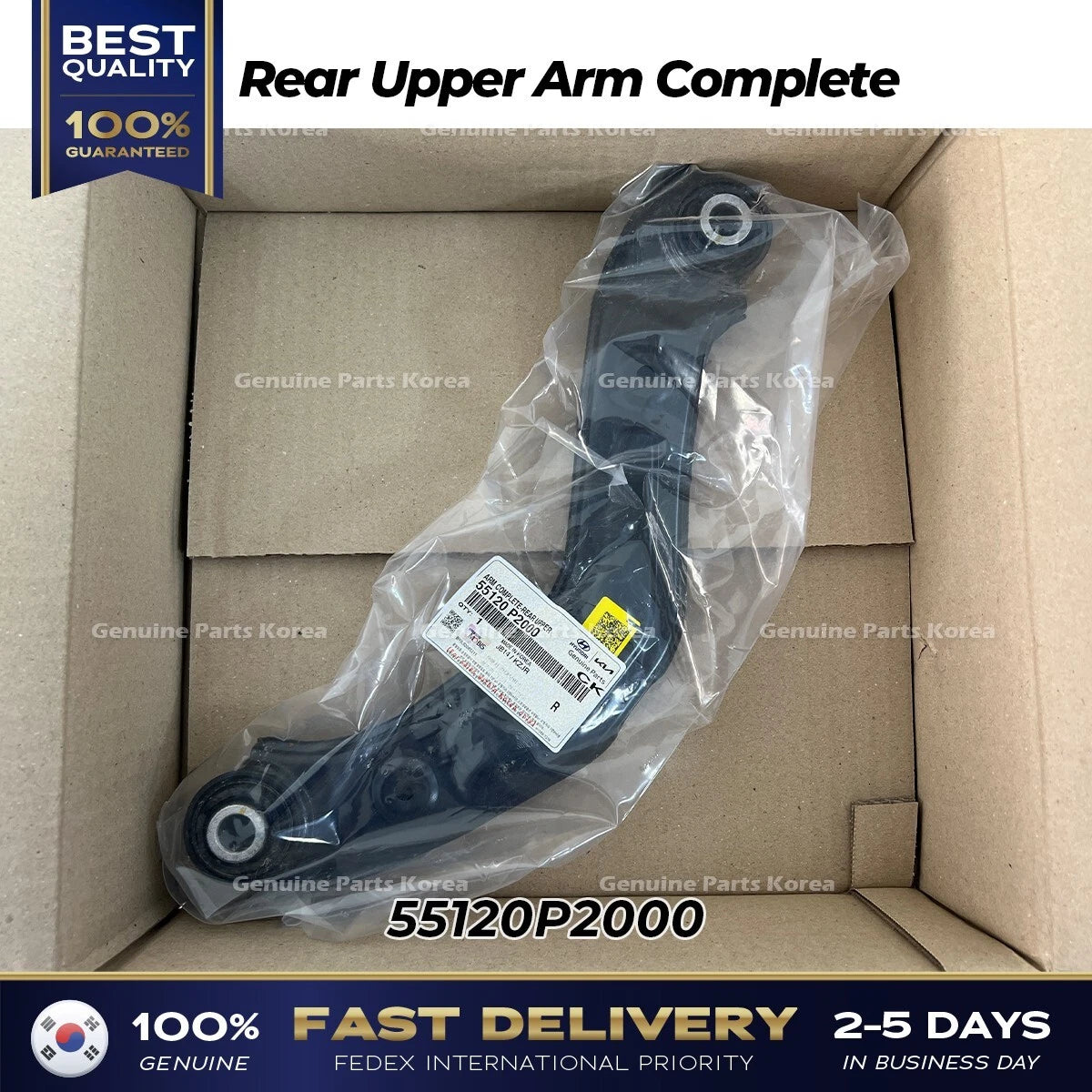 ⭐Genuine⭐ Rear Upper Arm Complete 55120P2000 for Hyundai Santa Fe Santa Cruz