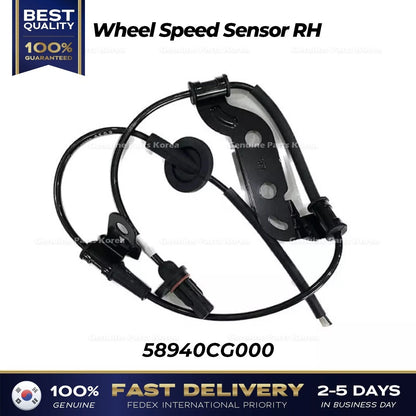 Genuine Wheel Speed Sensor RH 58940CG000 for Hyundai Staria