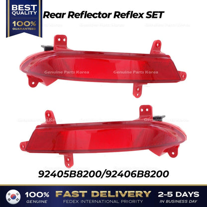 Genuine Rear Reflector Reflex SET 92405B8200 92406B8200 for Hyundai Santa Fe