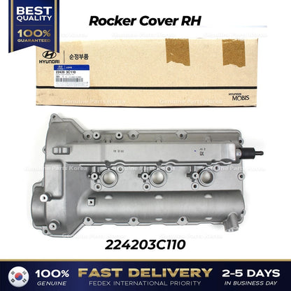 Genuine Rocker Cover RH 224203C110 for Hyundai Azera Kia Amanti