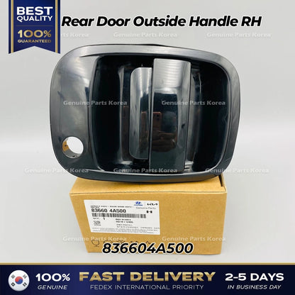 Genuine Rear Door Outside Handle RH 836604A500 for Hyundai Starex