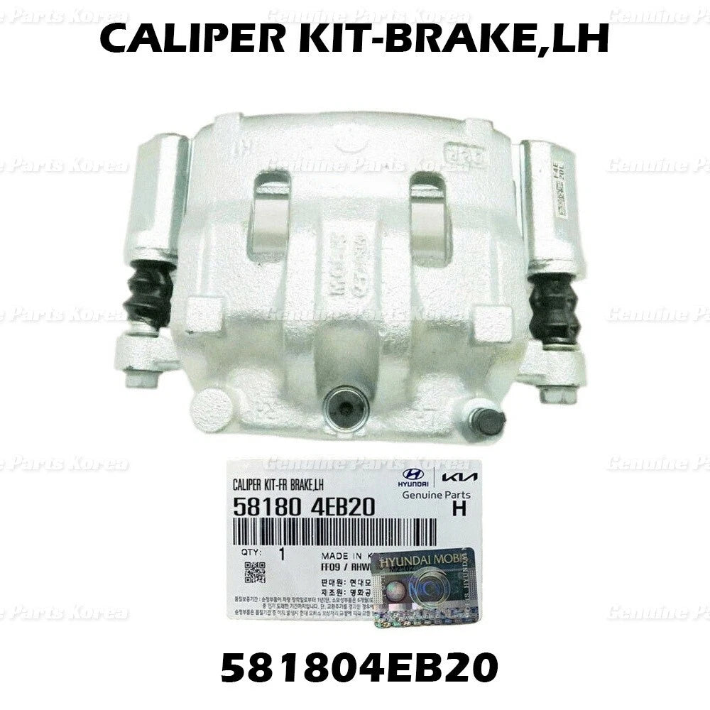 ⭐Genuine⭐ Front Brake Caliper Kit LH 581804EB20 for Kia Bongo 3 2020 -