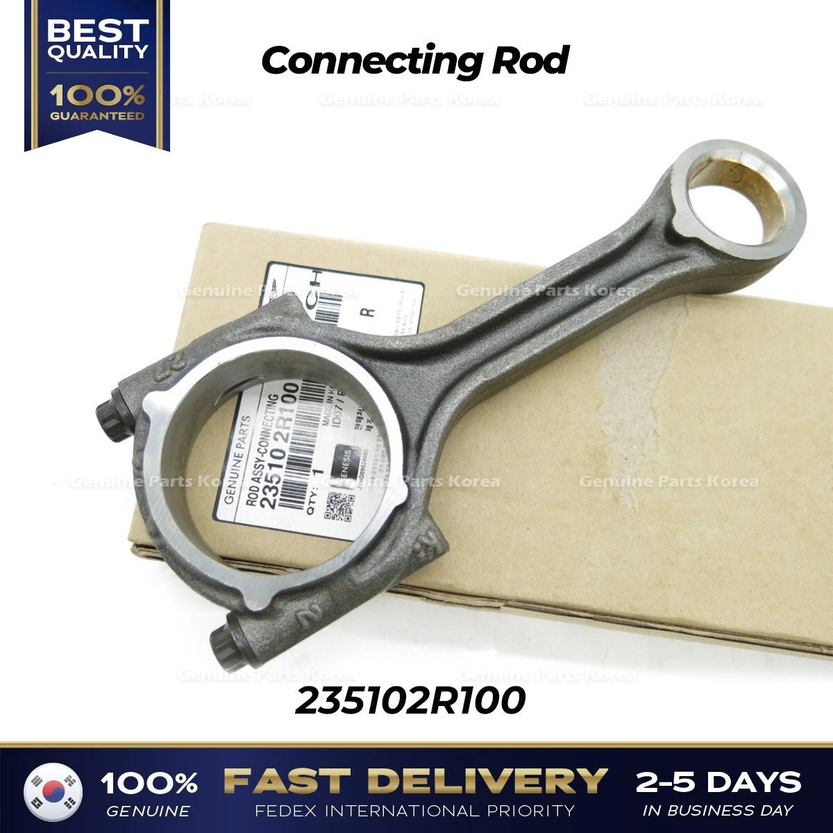 ⭐Genuine⭐ Connecting Rod 235102R100 for Hyundai Genesis G80 Kia Sorento