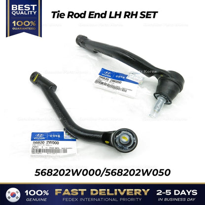 Genuine Tie Rod End LH RH SET 568202W000 568202W050 for Hyundai Santa Fe
