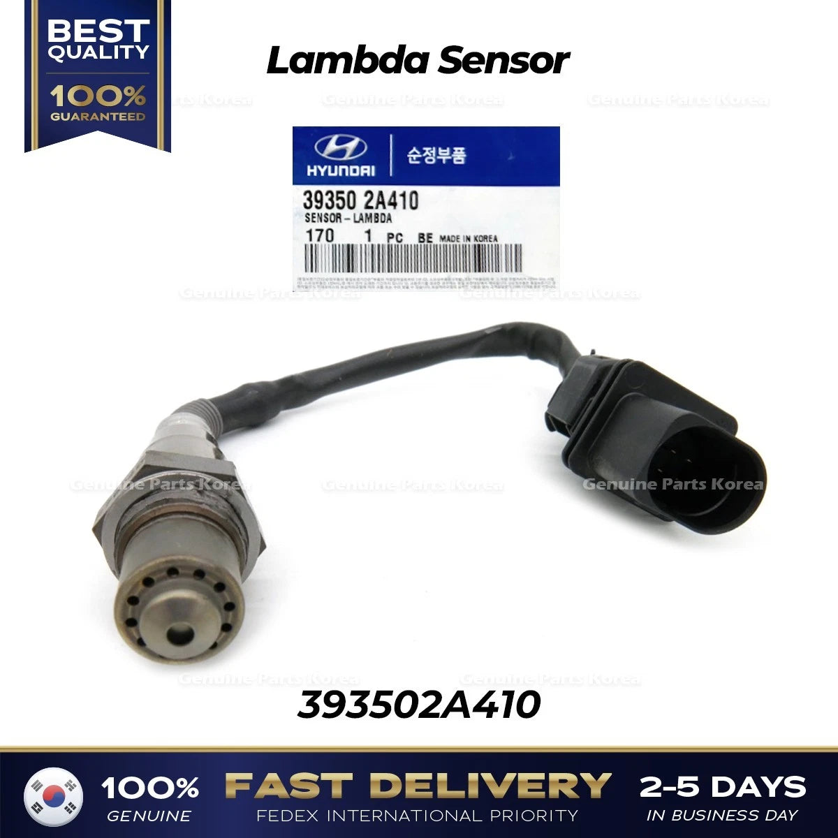 Genuine Lambda Sensor 393502A410 for Hyundai Tucson Kia Mohave