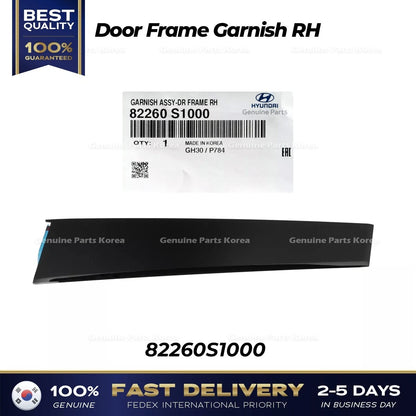 Genuine Door Frame Garnish RH 82260S1000 for Hyundai Santa Fe