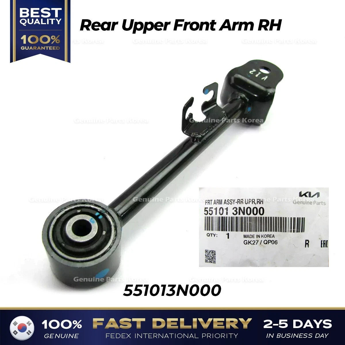 ⭐Genuine⭐ Rear Upper Front Arm RH 551013N000 for Hyundai Equus Kia K900