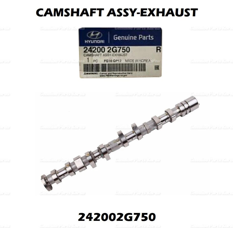 ⭐Genuine⭐ Exhaust Camshaft Assy 242002G750 for Hyundai Kia 2011-2016