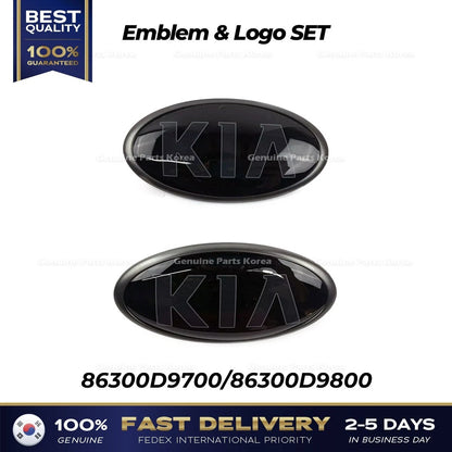 Genuine Emblem & Logo SET 86300D9700 86300D9800 for Kia Sportage