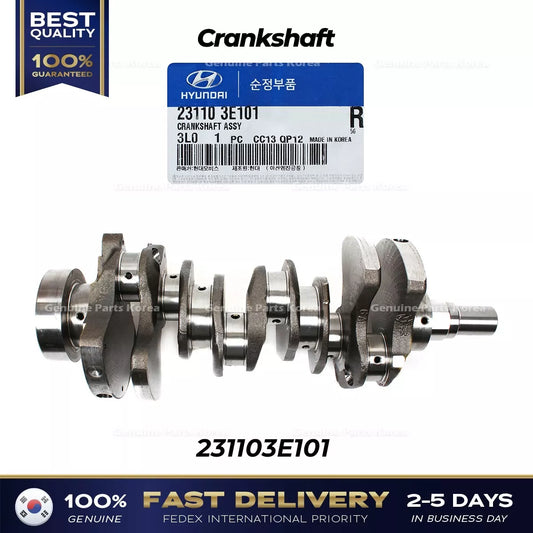 ⭐Genuine⭐ Crankshaft 231103E101 for Hyundai Tucson Kia Sportage