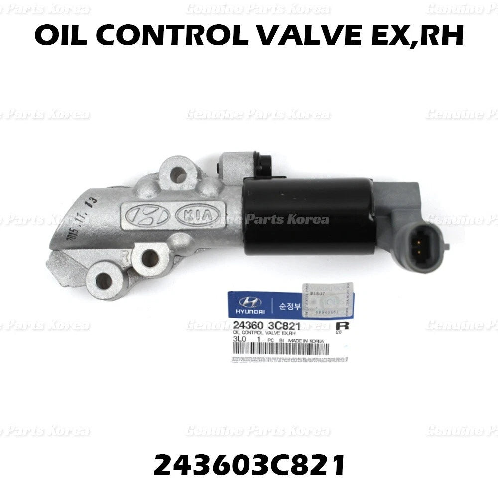⭐Genuine⭐ Oil Control Valve RIGHT 243603C821 for Hyundai & Kia