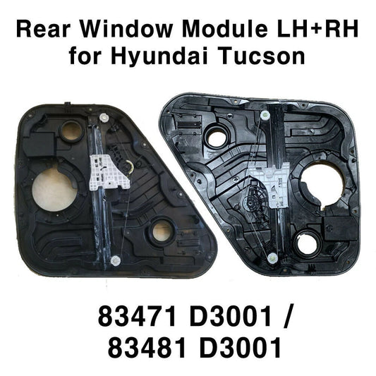 OEM Rear Power Window Regulator & Motor LH RH 4P Set for Hyundai Tucson 16-20