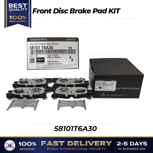 ⭐Genuine⭐ Front Disc Brake Pad KIT 58101T6A30 for Hyundai Genesis GV80