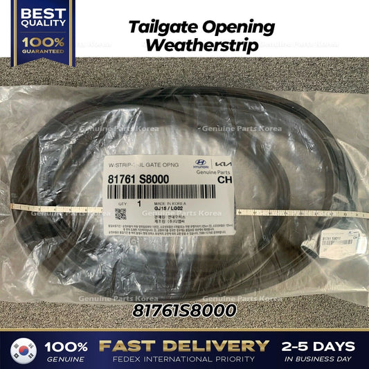 ⭐Genuine⭐ Tailgate Opening Weatherstrip 81761S8000 for Hyundai Palisade