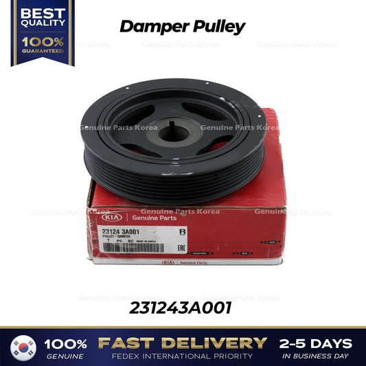 ⭐Genuine⭐ Damper Pulley 231243A001 for Hyundai Veracruz Kia Mohave