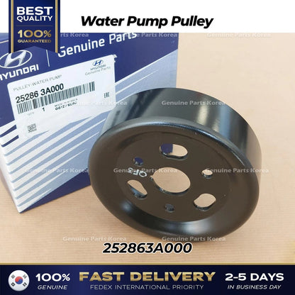 Genuine Water Pump Pulley 252863A000 for Hyundai Veracruz Kia Mohave