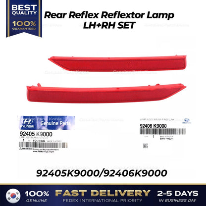 Genuine Rear Reflex Reflextor Lamp LH RH SET for Hyundai Veloster N