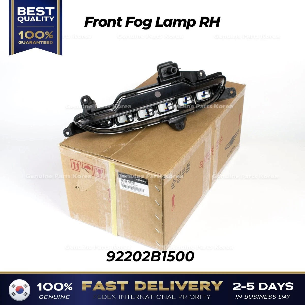 ⭐Genuine⭐ Front Fog Lamp RH 92202B1500 for Hyundai Genesis G80