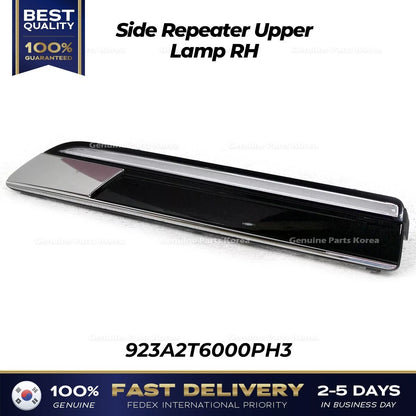 Genuine Side Repeater Upper Lamp RH 923A2T6000PH3 for Hyundai Genesis GV80