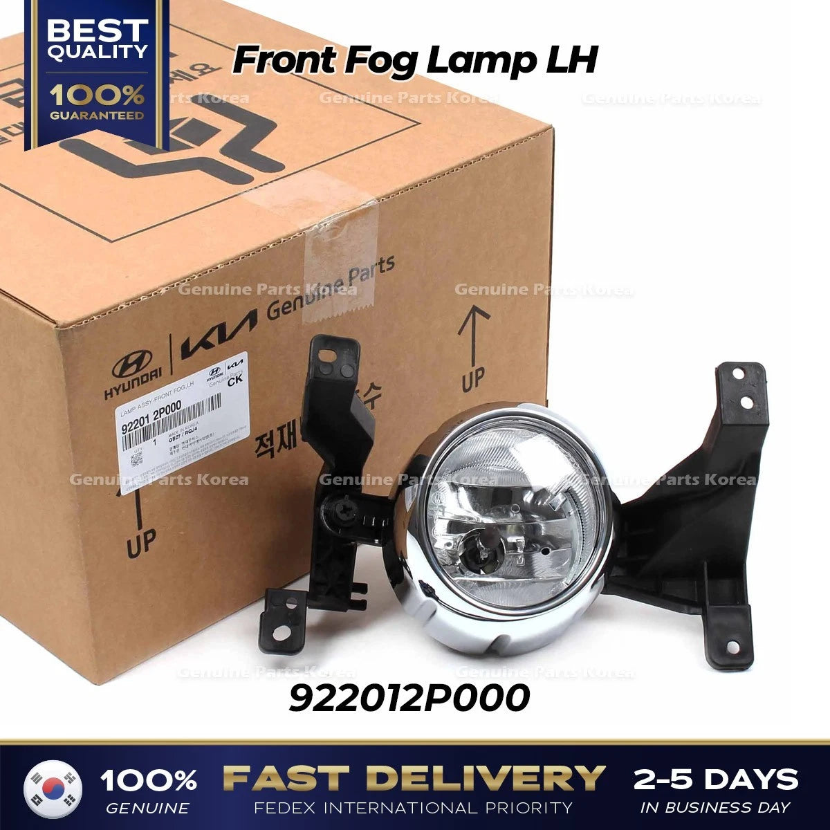 ⭐Genuine⭐ Front Fog Lamp LH 922012P000 for Kia Sorento