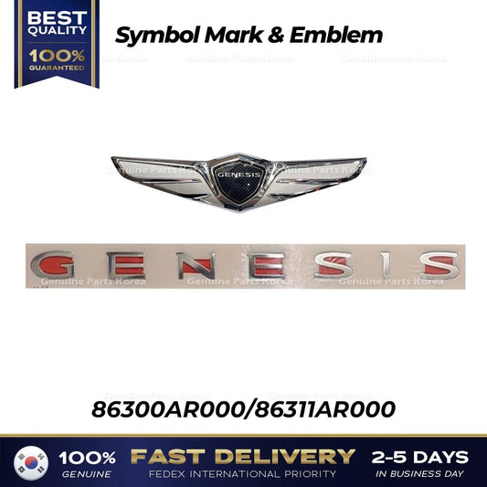 ⭐Genuine⭐ Symbol Mark & Emblem 86300AR000 86311AR000 for Hyundai Genesis GV70