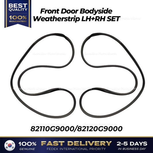 ⭐Genuine⭐ Front Door Bodyside Weatherstrip LH RH SET for Hyundai Genesis G70