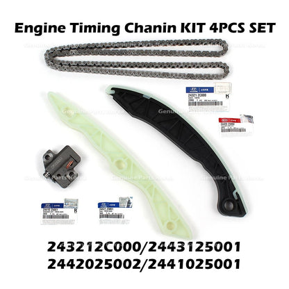 Genuine Engine Timing Chanin KIT 4PCS SET for Hyundai Genesis Coupe