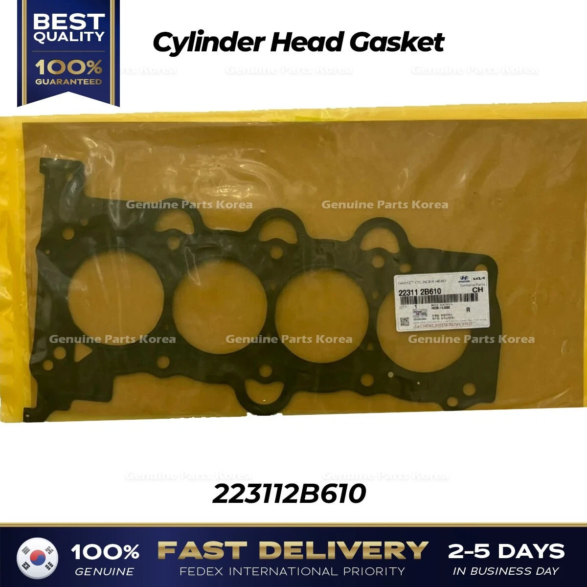 ⭐Genuine⭐ Cylinder Head Gasket 223112B610 for Hyundai Elantra Kia Forte