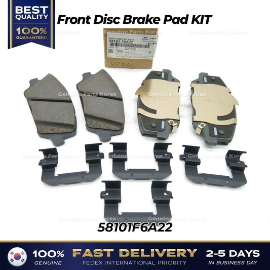 ⭐Genuine⭐ Front Disc Brake Pad KIT 58101F6A22 for Hyundai Azera Kia Cadenza