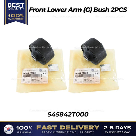 ⭐Genuine⭐ Front Lower Arm (G) Bush 2PCS 545842T000 for Hyundai Kia