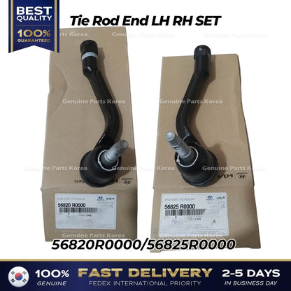 Genuine Tie Rod End LH RH SET 56820R0000 56825R0000 for Kia Carnival
