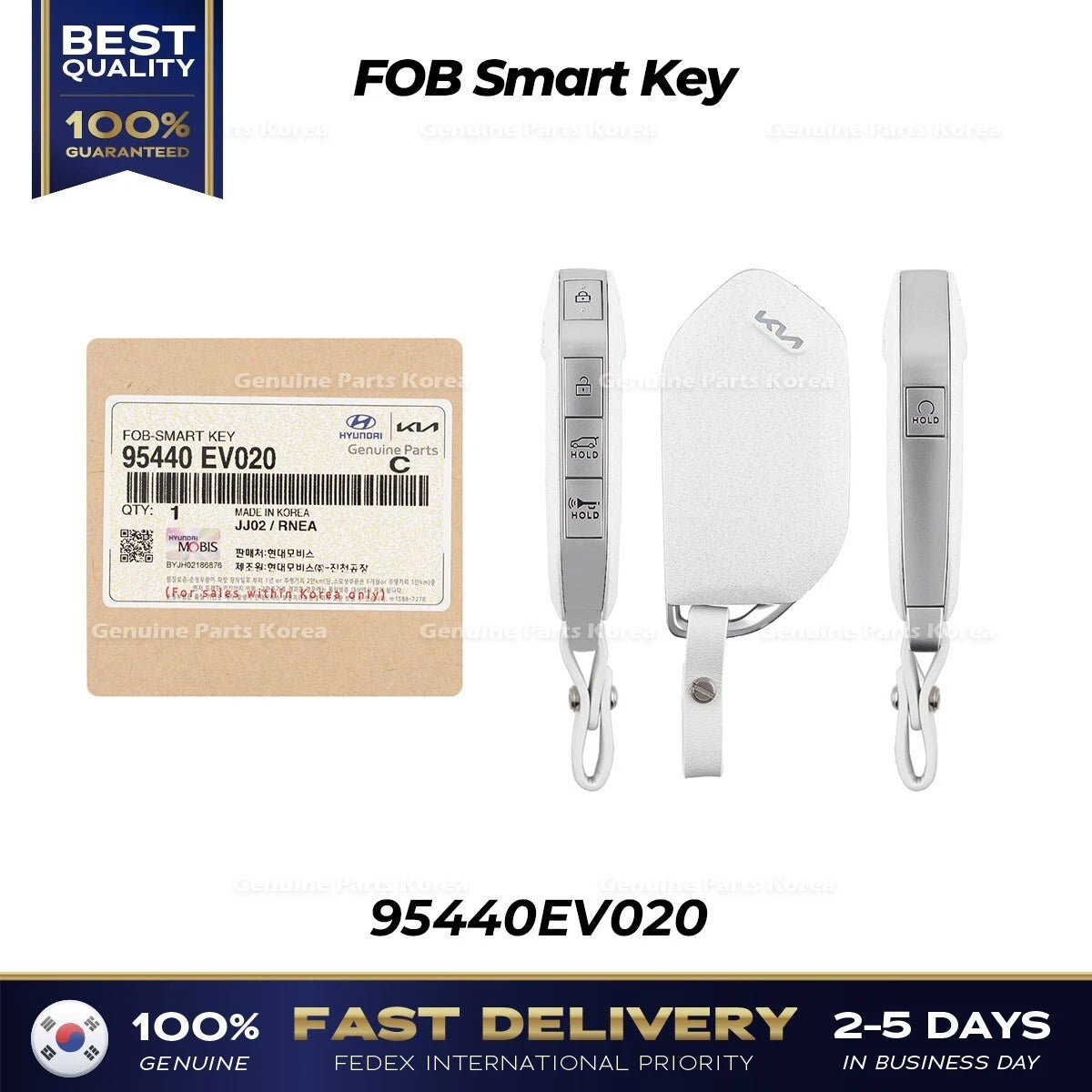 ⭐Genuine⭐ FOB Smart Key 95440EV020 for Kia EV3