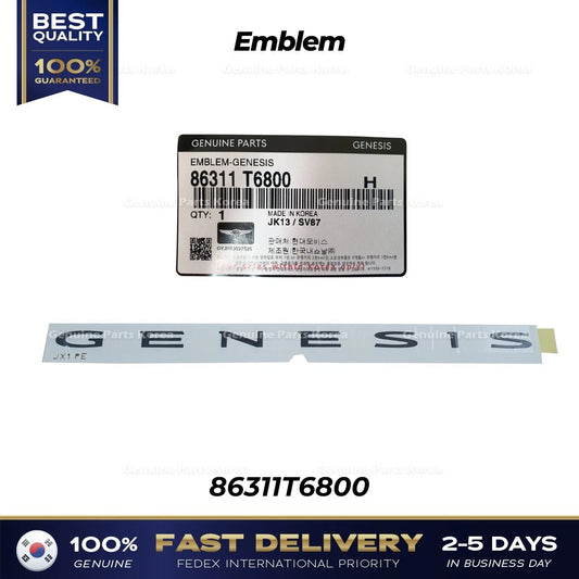 ⭐Genuine⭐ Emblem 86311T6800 for Hyundai Genesis GV80