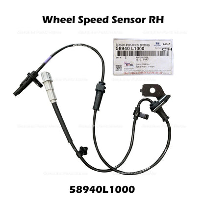 Genuine Wheel Speed Sensor RH 58940L1000 for Hyundai Sonata Kia K5
