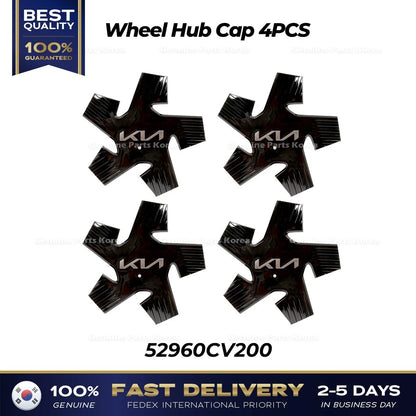 Genuine Wheel Hub Cap 4PCS 52960CV200 for Kia EV6