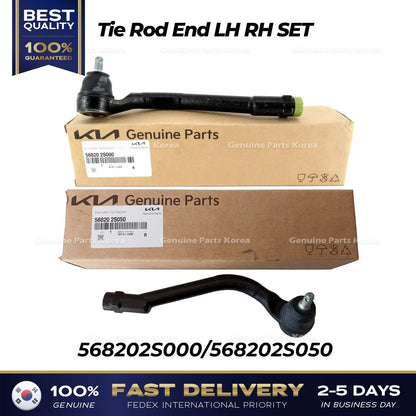 Genuine Tie Rod End LH RH SET 568202S000 568202S050 for Hyundai Tucson