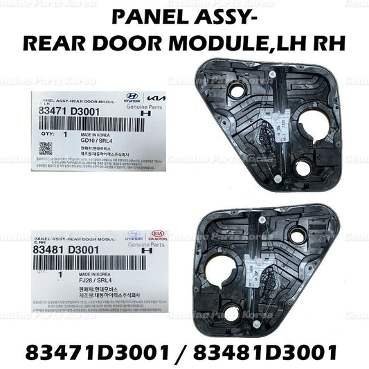 OEM Power Window Regulator Rear LH + RH 2P Set for Hyundai Tucson 2016-2020 ⭐⭐⭐⭐