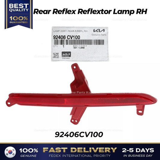 ⭐Genuine⭐ Rear Reflex Reflextor Lamp RH 92406CV100 for Kia EV6