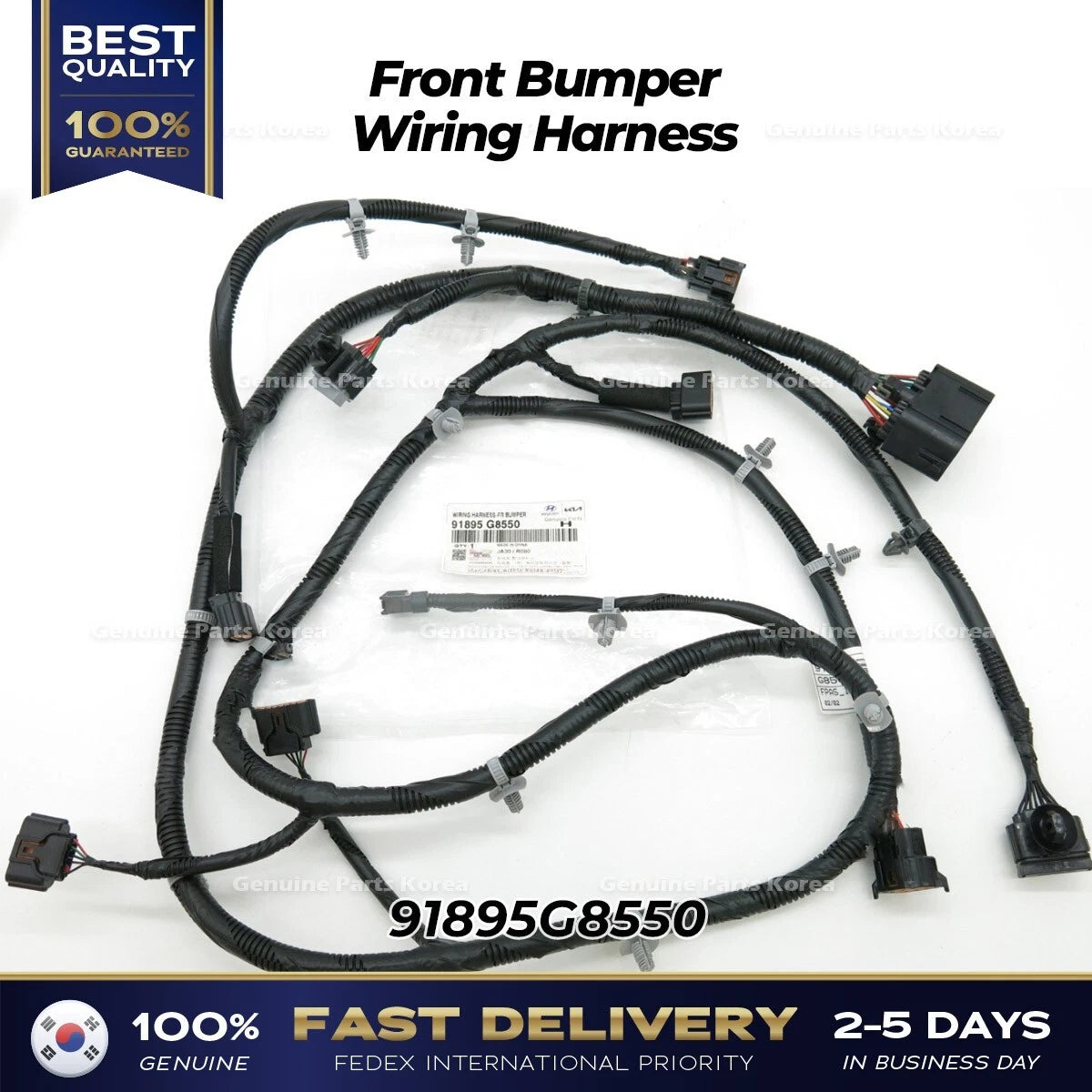 ⭐Genuine⭐ Front Bumper Wiring Harness 91895G8550 for Hyundai Azera