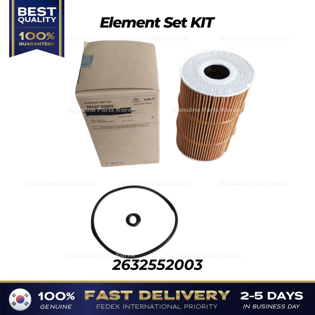 ⭐Genuine⭐ Element Set KIT 2632552003 for Hyundai E-County