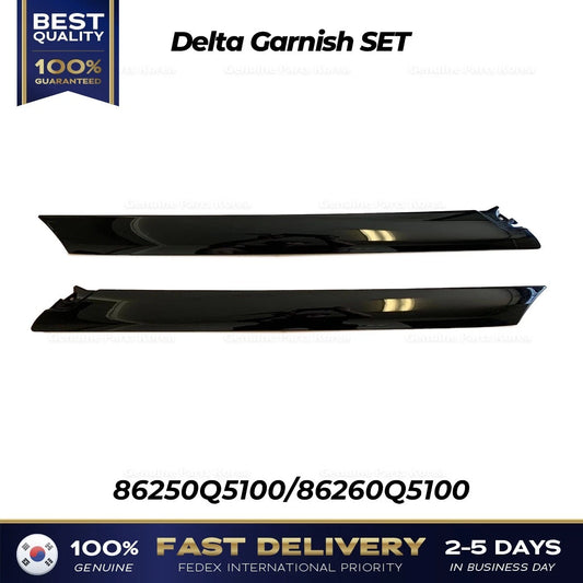 ⭐Genuine⭐ Delta Garnish SET 86250Q5100 86260Q5100 for Kia Seltos