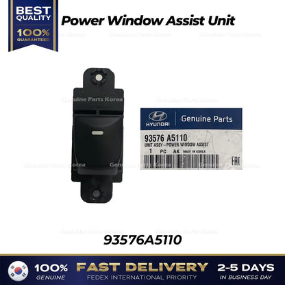 Genuine Power Window Assist Unit 93576A5110 for Hyundai Elantra