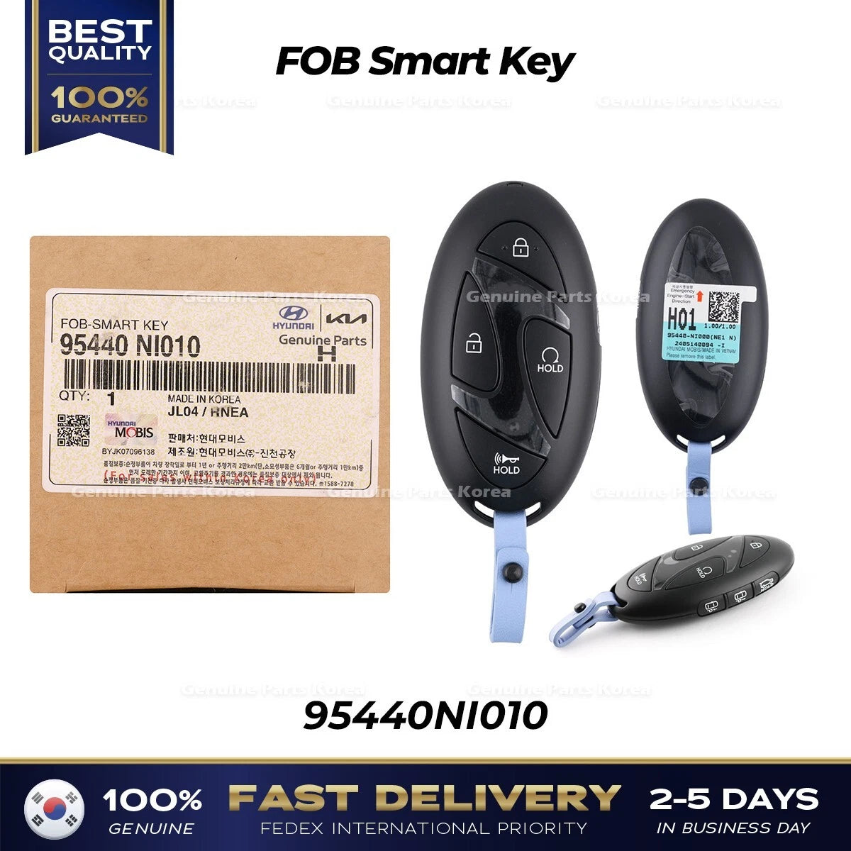 ⭐Genuine⭐ FOB Smart Key 95440NI010 for Hyundai Ioniq 5 N