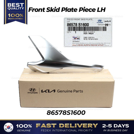 Genuine Front Skid Plate Piece LH 86578S1600 for Hyundai Santa Fe Hybrid