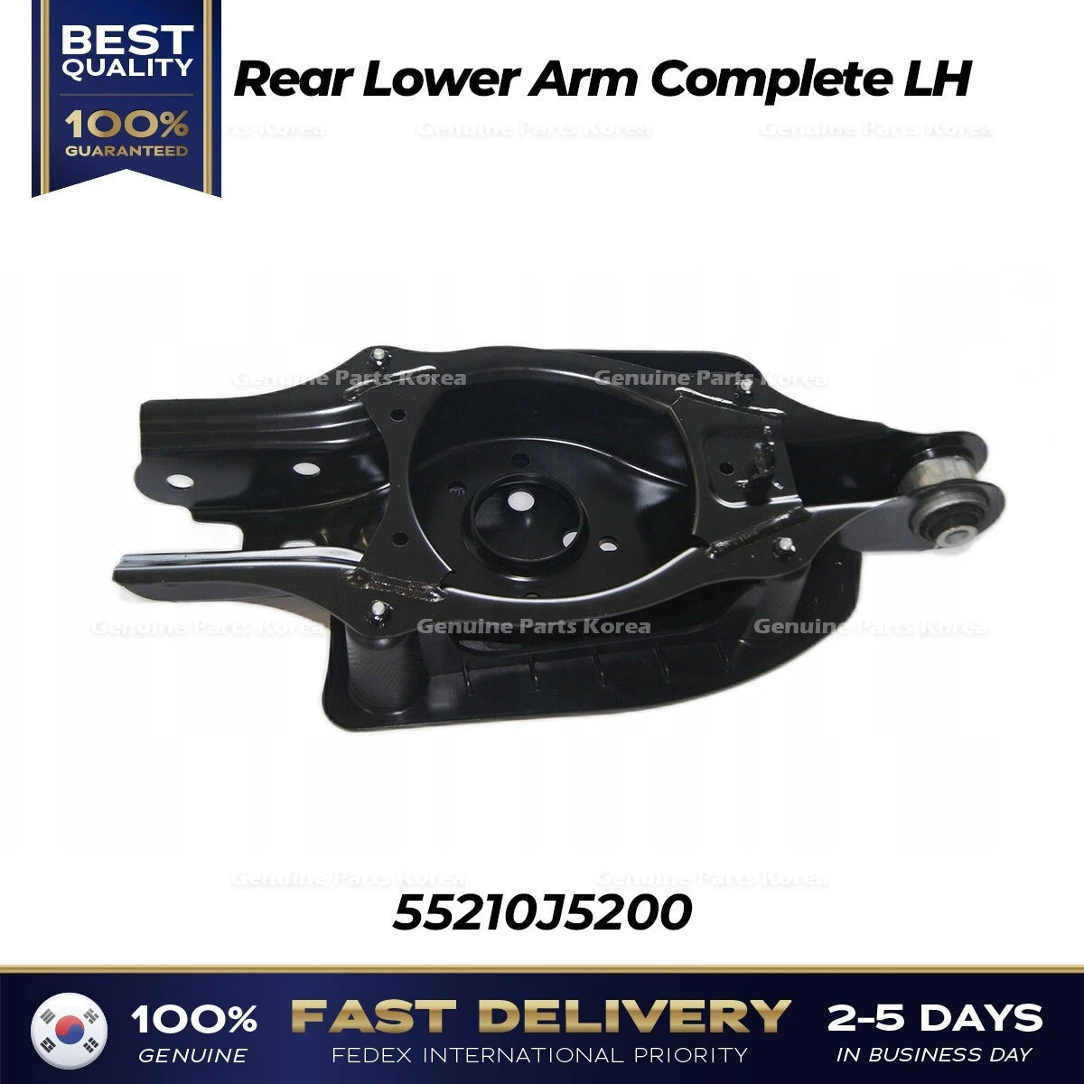 ⭐Genuine⭐ Rear Lower Arm Complete LH 55210J5200 for Hyundai Genesis G70