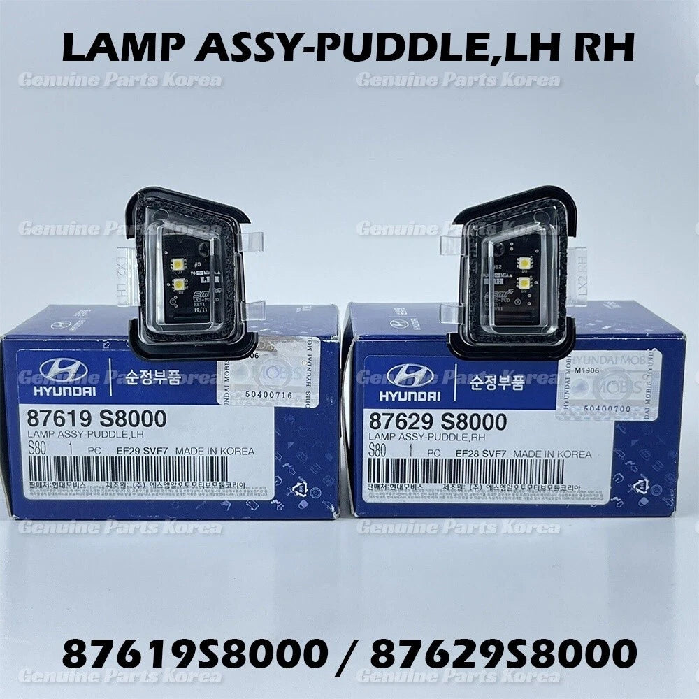 ⭐Genuine⭐ Puddle Lamp LH RH 2P 1Set For Hyundai Palisade 2020 - 2022